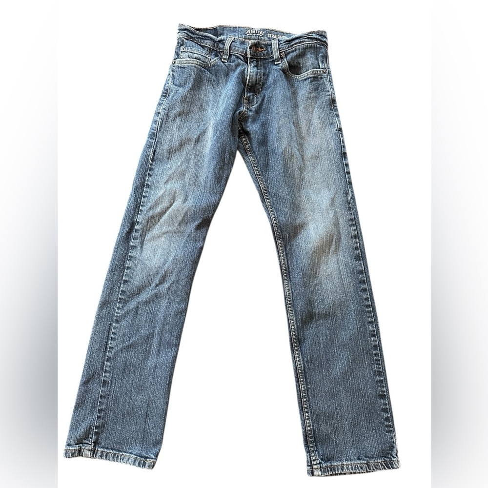 Signature by Levi Strauss & Co Jeans W 28 Blue Excellent Straight Leg Mid Rise